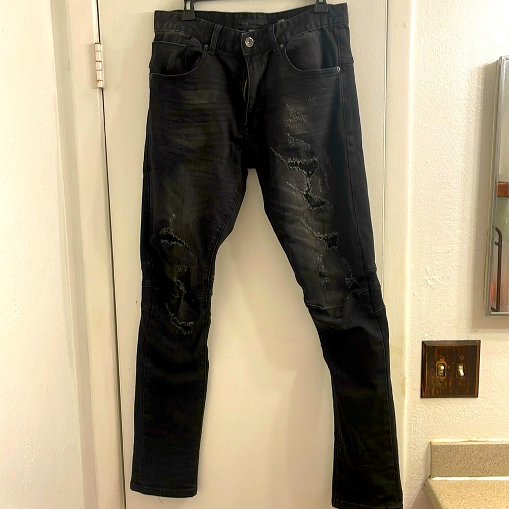 Decibel, Relaxed black jeans, size 32/34